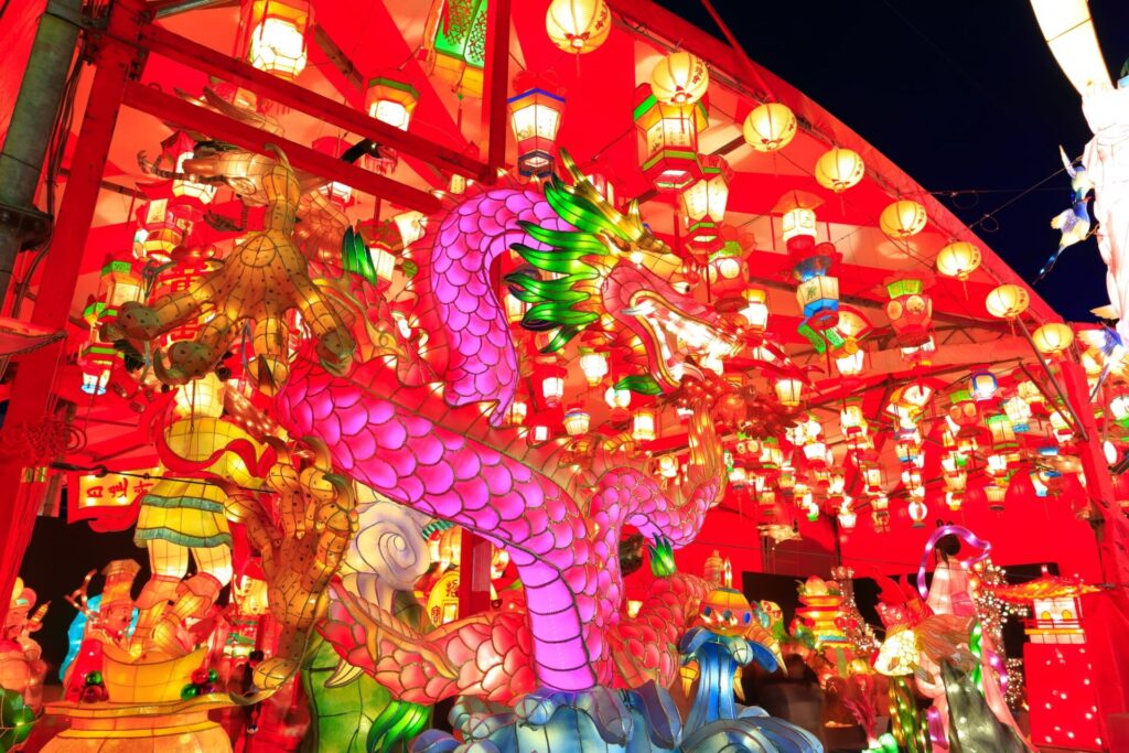 長崎ランタンフェスティバル（新地中華街会場）