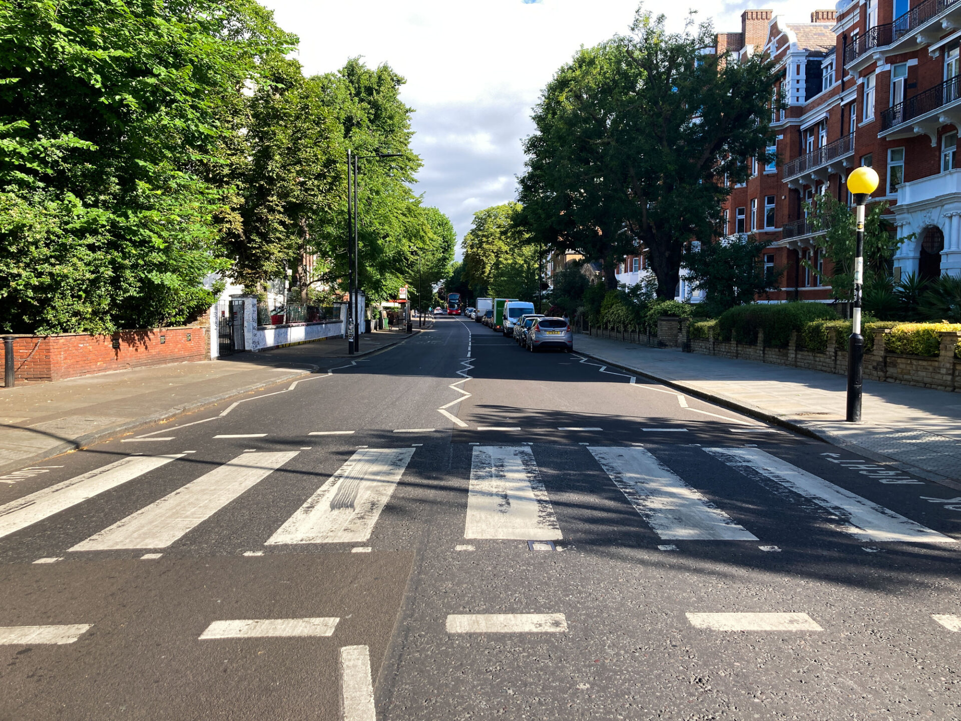 ロンドンの有名な横断歩道