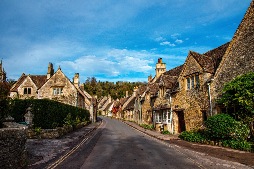 500年前にタイムスリップできるカッスルクーム(Castle Combe)