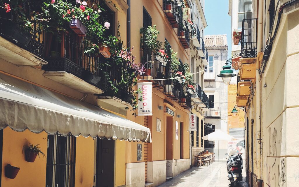 スペイン　街中