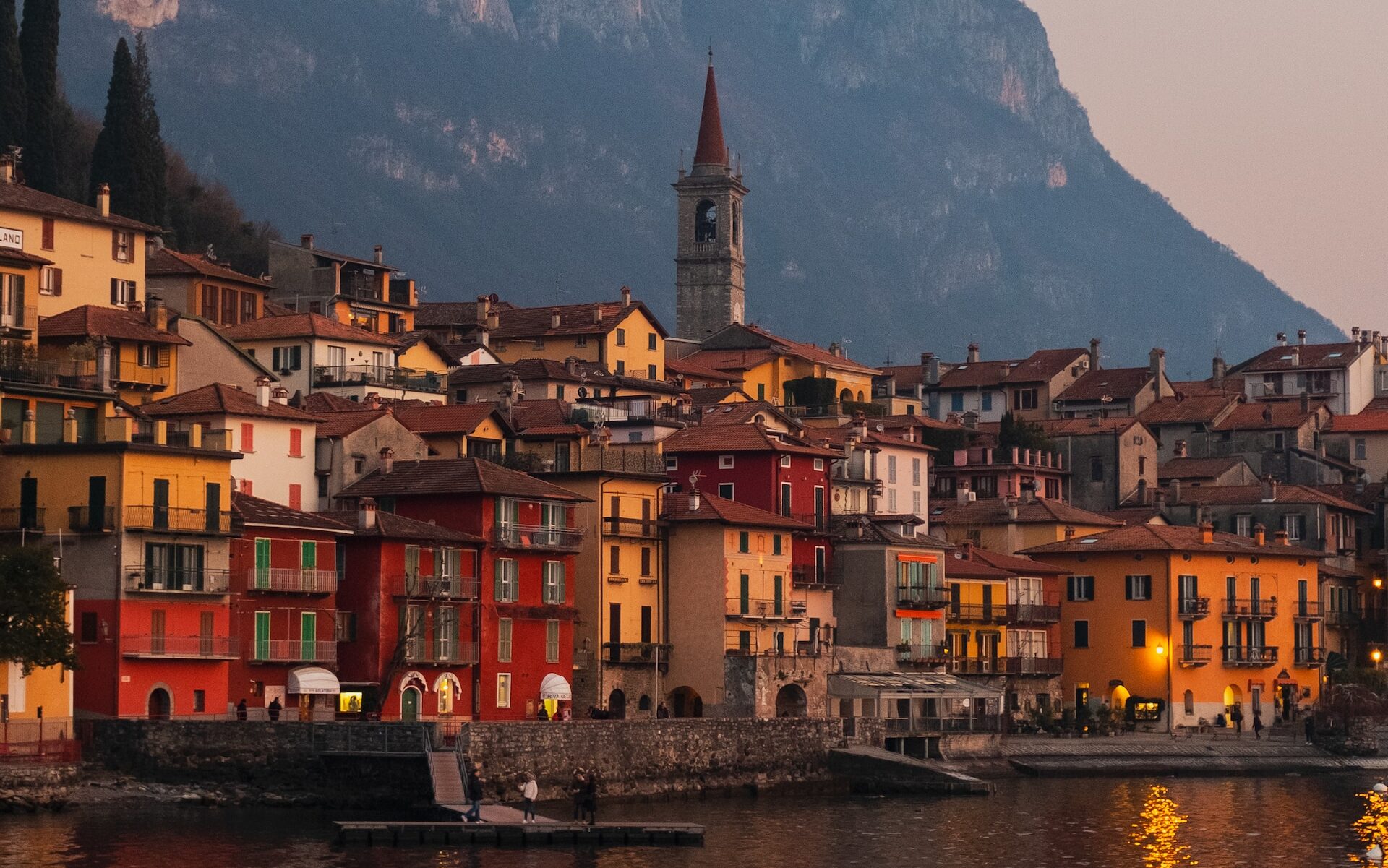 コモ湖のホテル