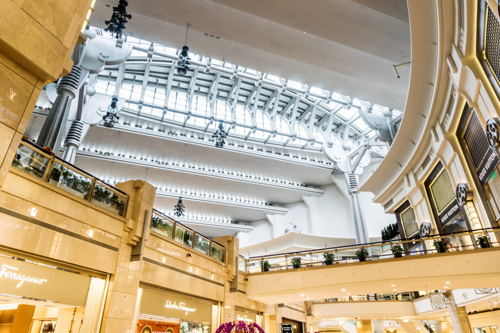 台北101のショッピングエリア