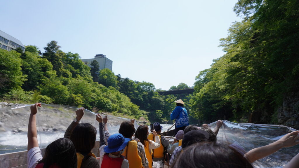 鬼怒川ライン下り