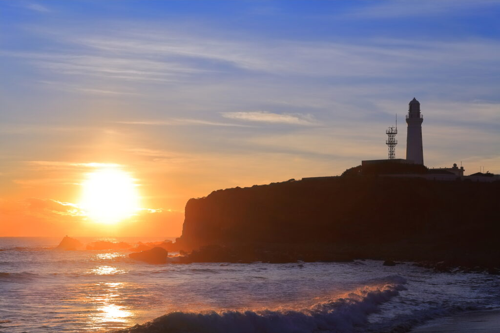 日本一早い初日の出 犬吠埼