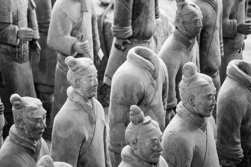 秦の始皇帝の兵馬俑