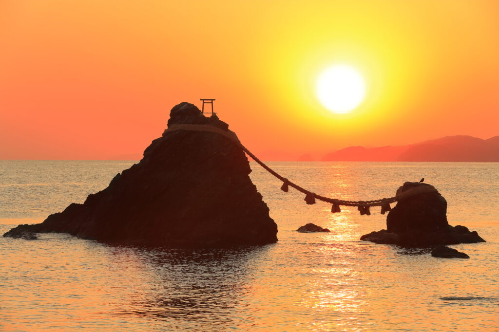 二見興玉神社の夫婦岩
