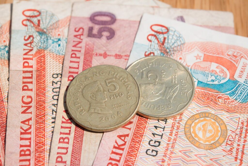 フィリピン紙幣のペソ