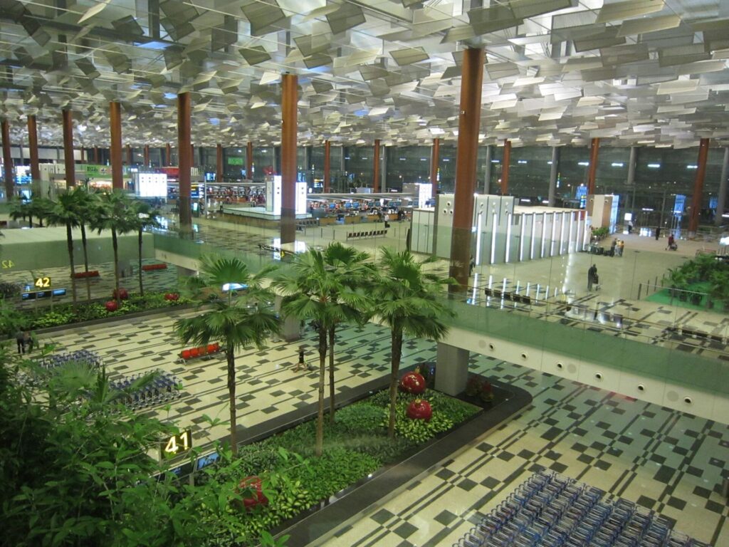 チャンギ空港内