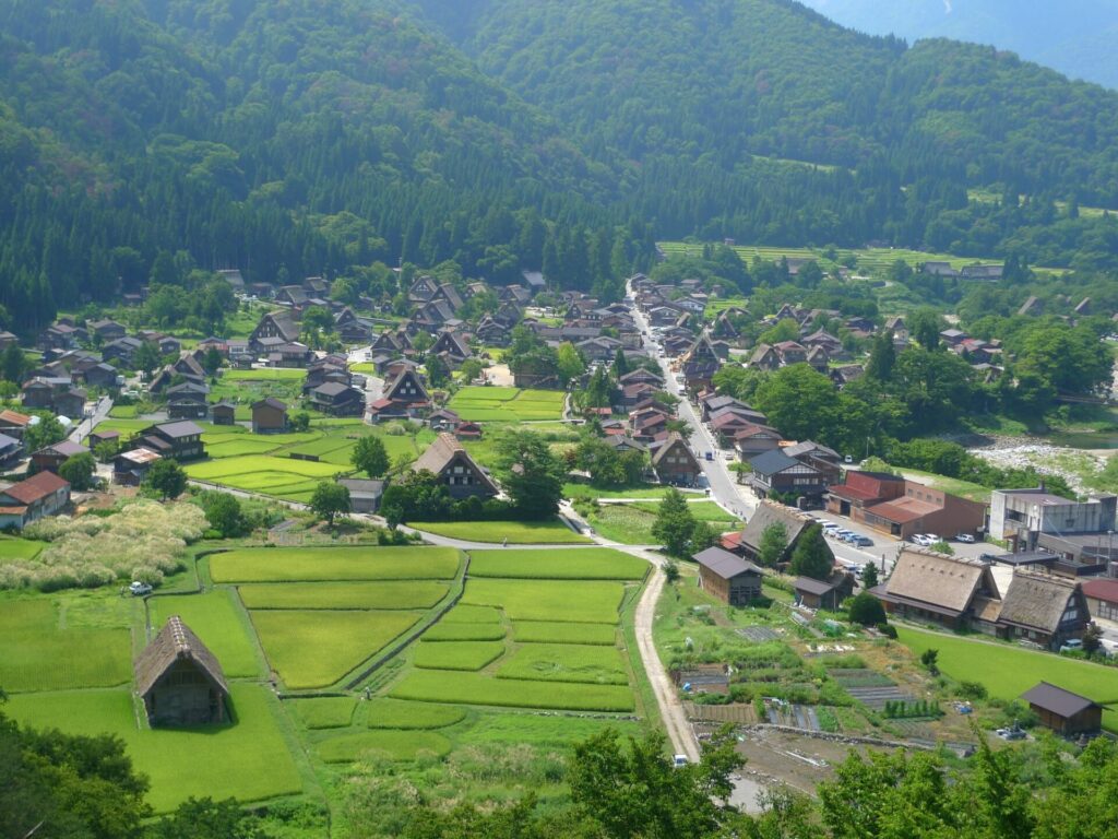 白川郷 荻町城跡