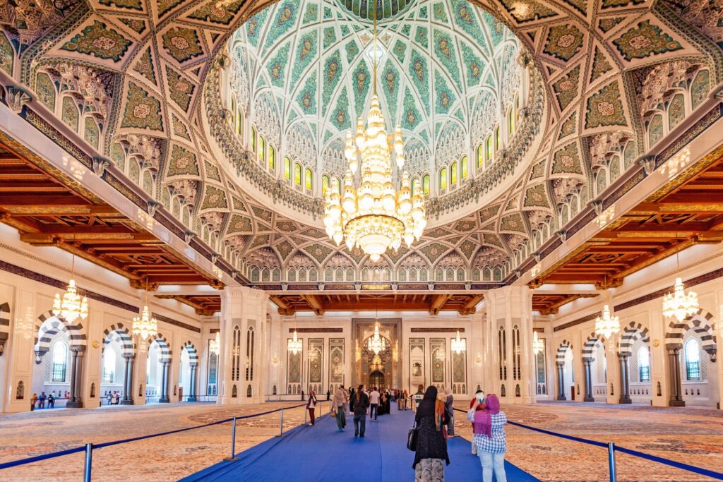 オマーン観光で訪れたいスルタン・カブース・グランド・モスク