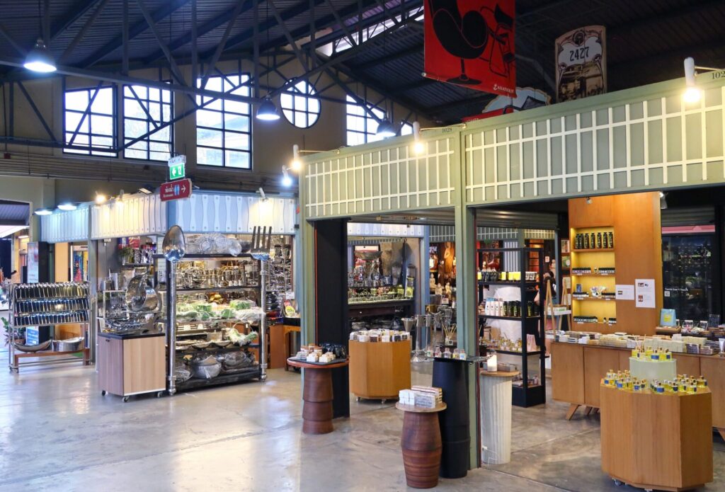 アジアティーク・ザ・リバーフロントの店内の様子