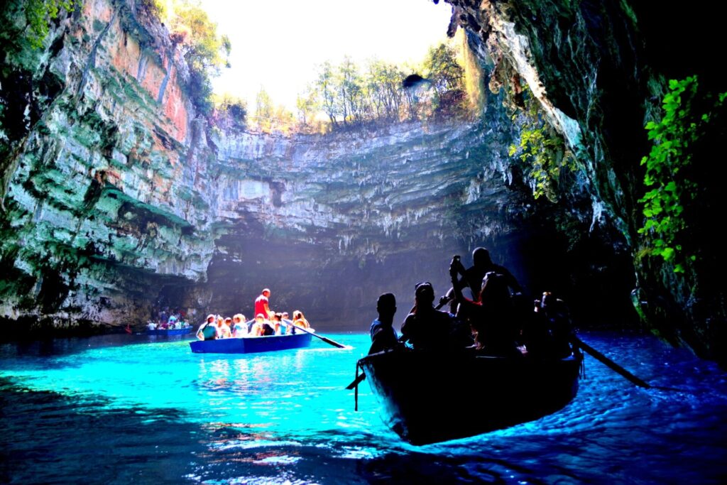 リシャ・ケファロニア島メリッサーニ洞窟