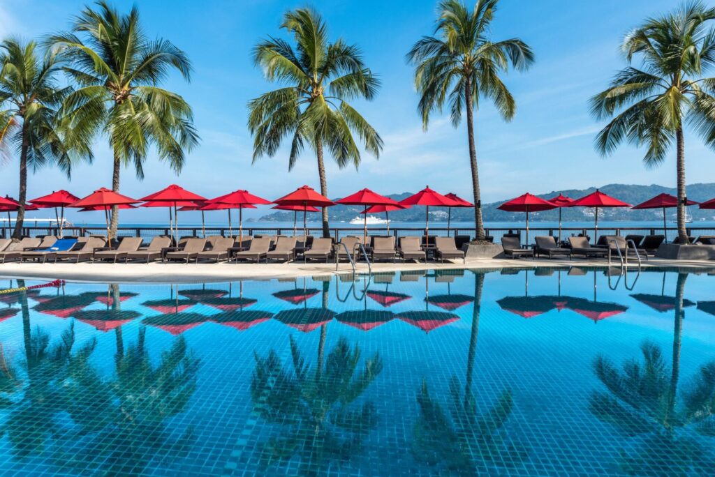 プーケットのリゾートプール