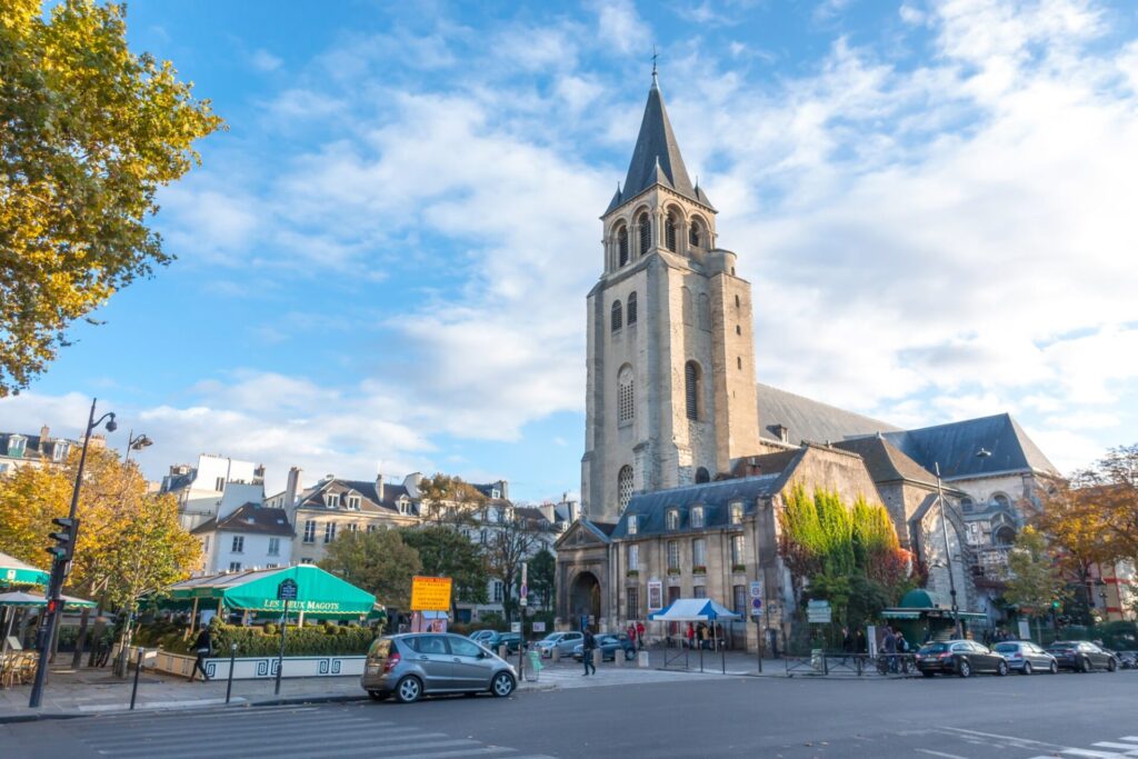  パリのサン・ジェルマン・デ・プレ界隈