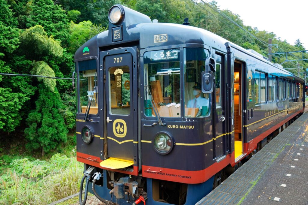 天橋立旅行に便利なくろまつ号