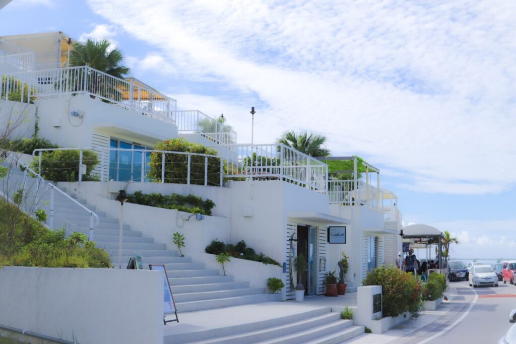 ウミカジテラスのお店の様子