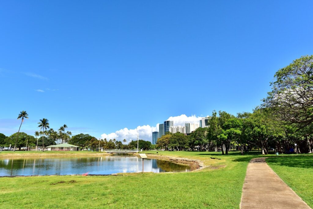ハワイの公園