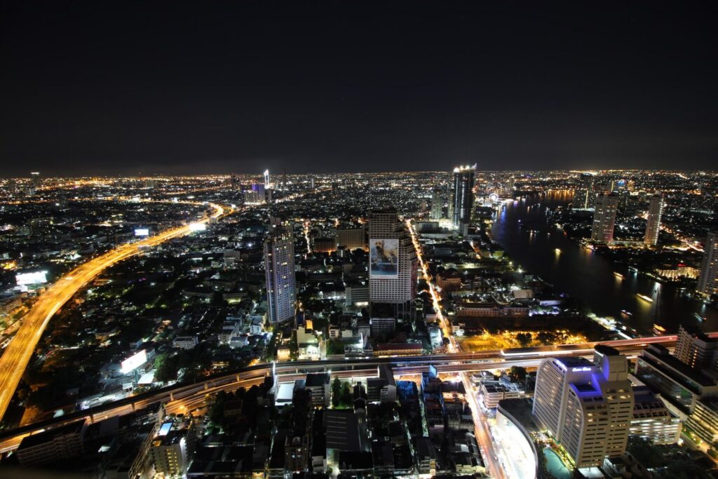 タイのバンコクの夜景