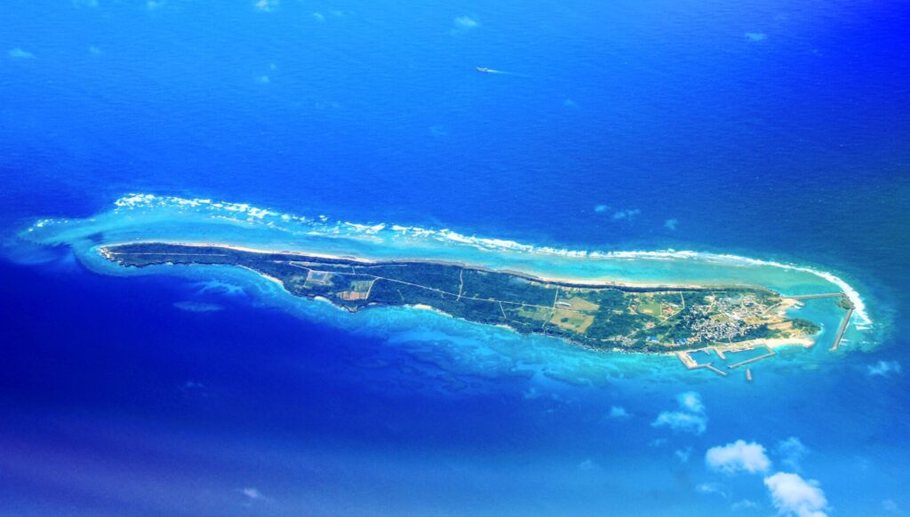 沖縄 久高島の空