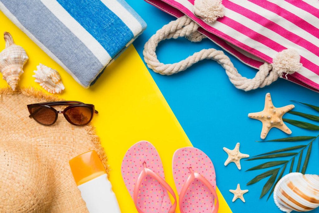夏のバカンス準備品