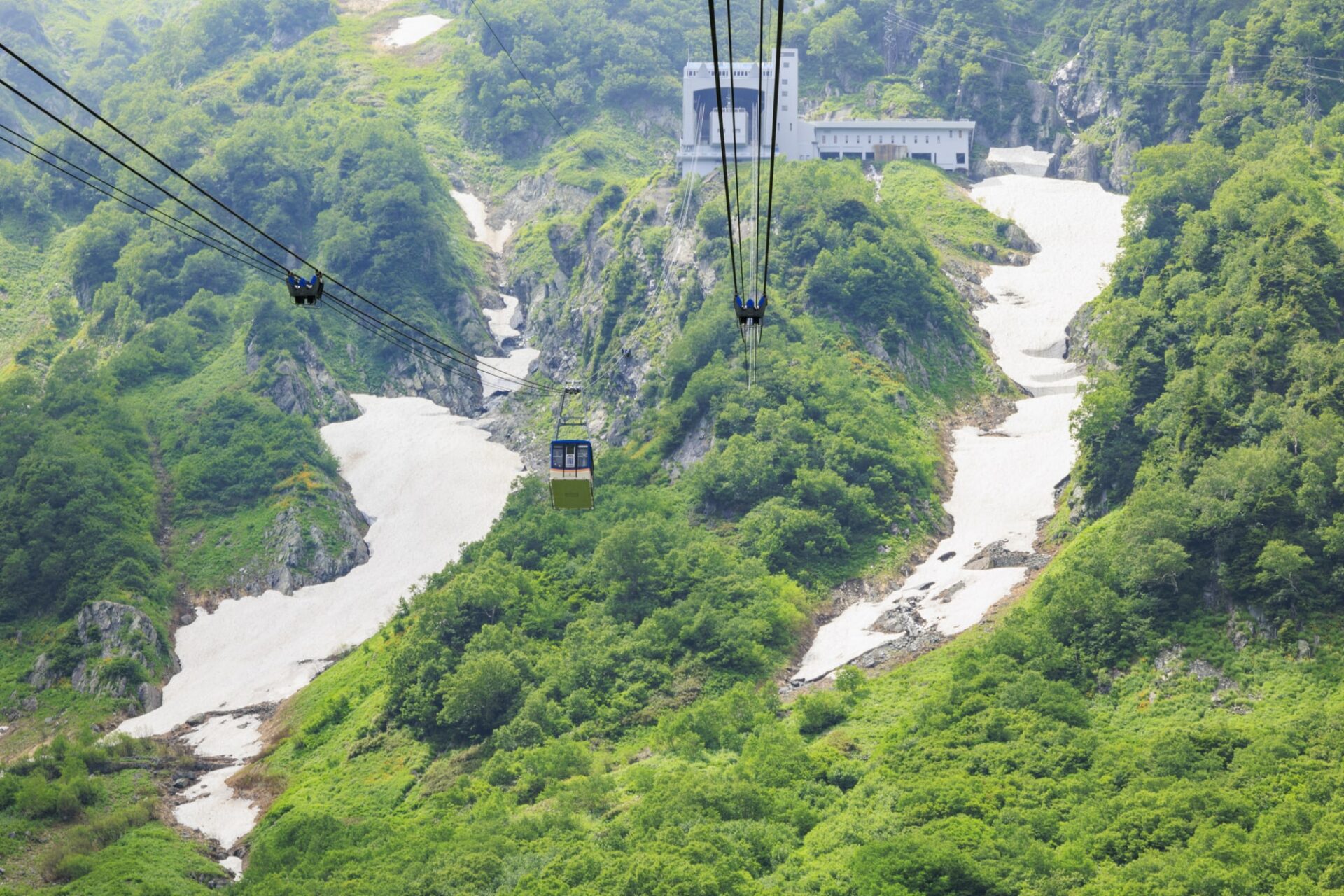 立山黒部のアルペンルート
