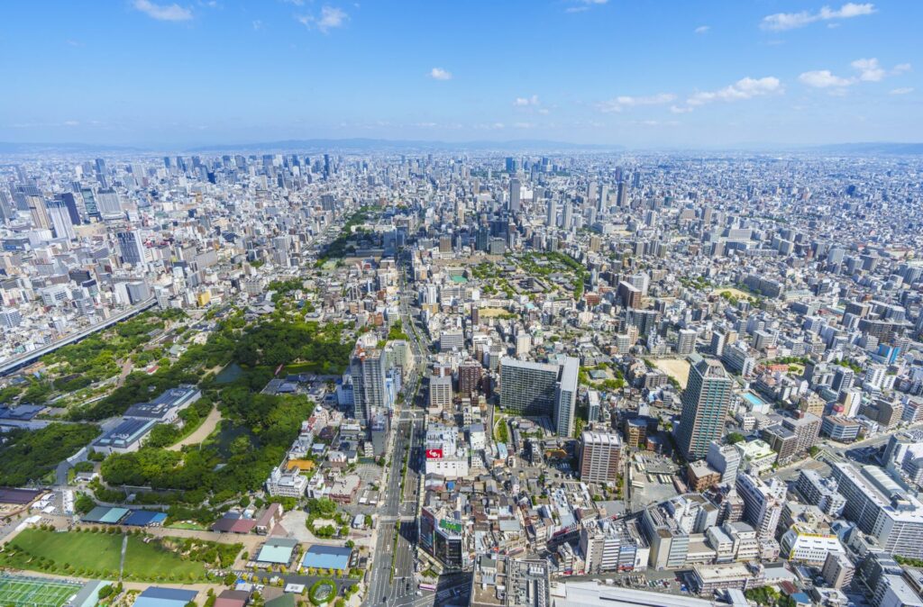 あべのハルカスからの眺望