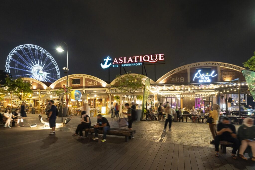 タイのアジアティーク・ザ・リバー・フロント