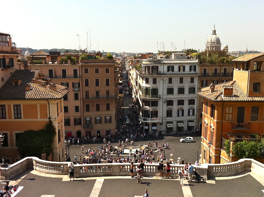 ヴィア・コンドッティ　イタリア　ローマ