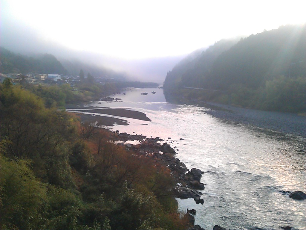 高知を流れる清流、四万十川