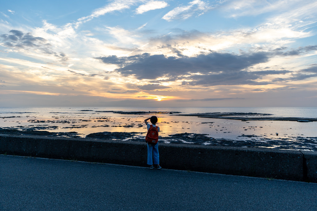 冬の佐渡の自然と景色