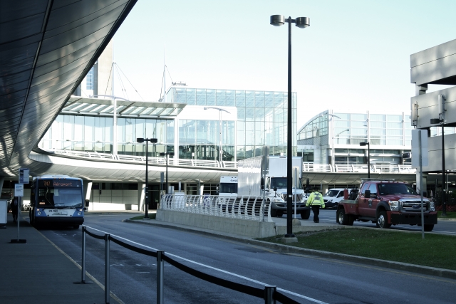 モントリオールに訪れる際に利用した「トルドー空港」