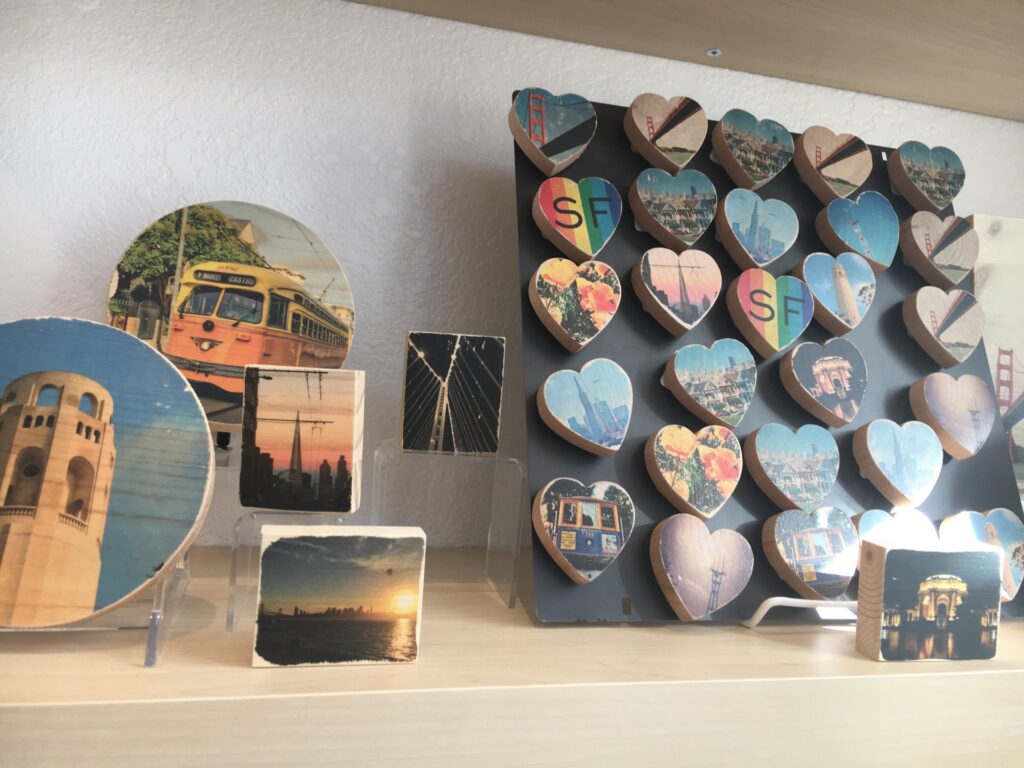 サンフランシスコ国際空港内のショッピングエリア