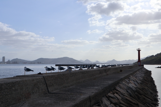 女木島観光にきたらまずは女木港周辺を散策