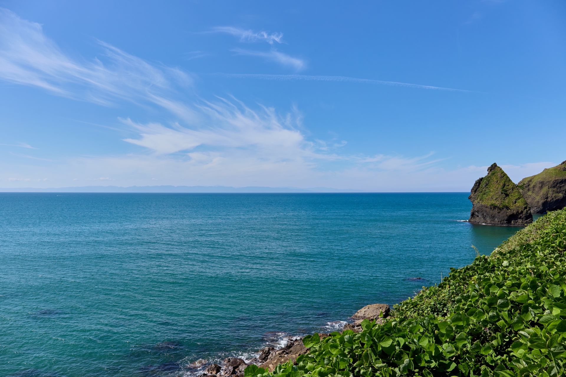 旅人岬は絶景を楽しめるスポット