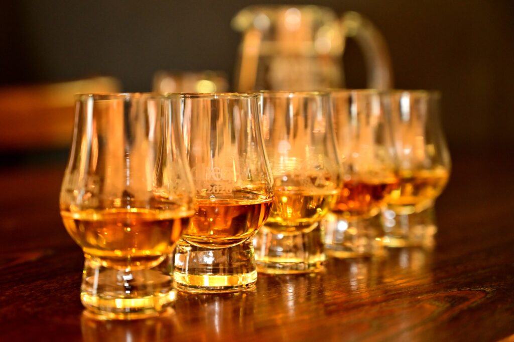 ウイスキーのテイスティングイメージ