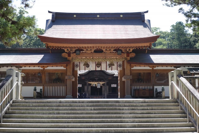 対策KW「大山祇神社と階段」