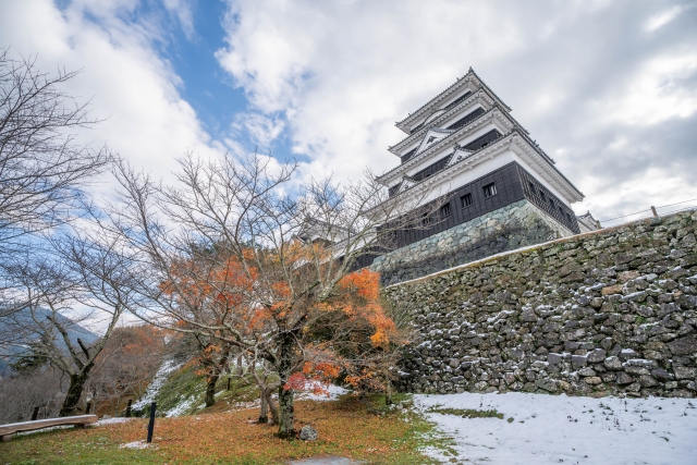 江戸時代に築かれた大洲城