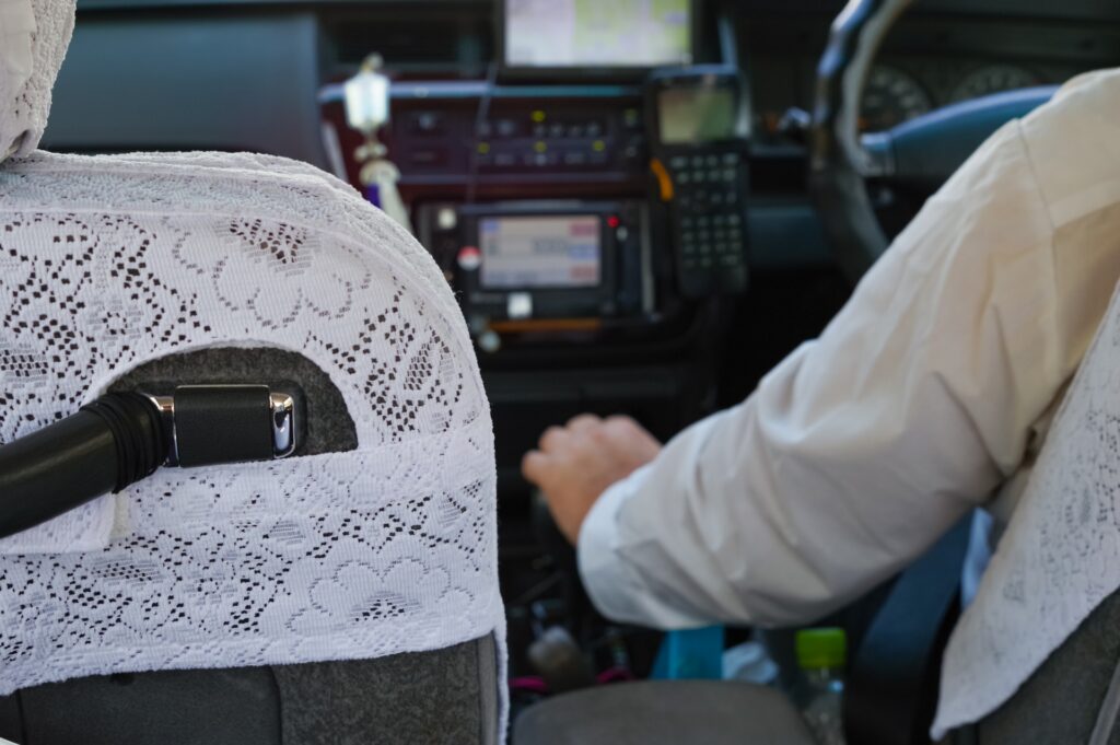 相乗りタクシーも旅の醍醐味