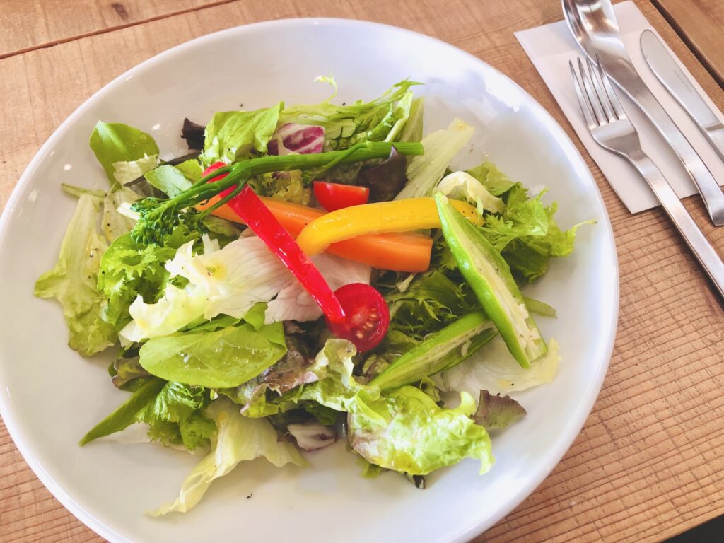 信州の野菜のサラダ