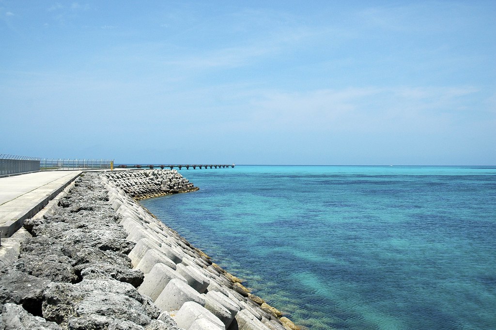 下地島空港周辺の海 宮古島