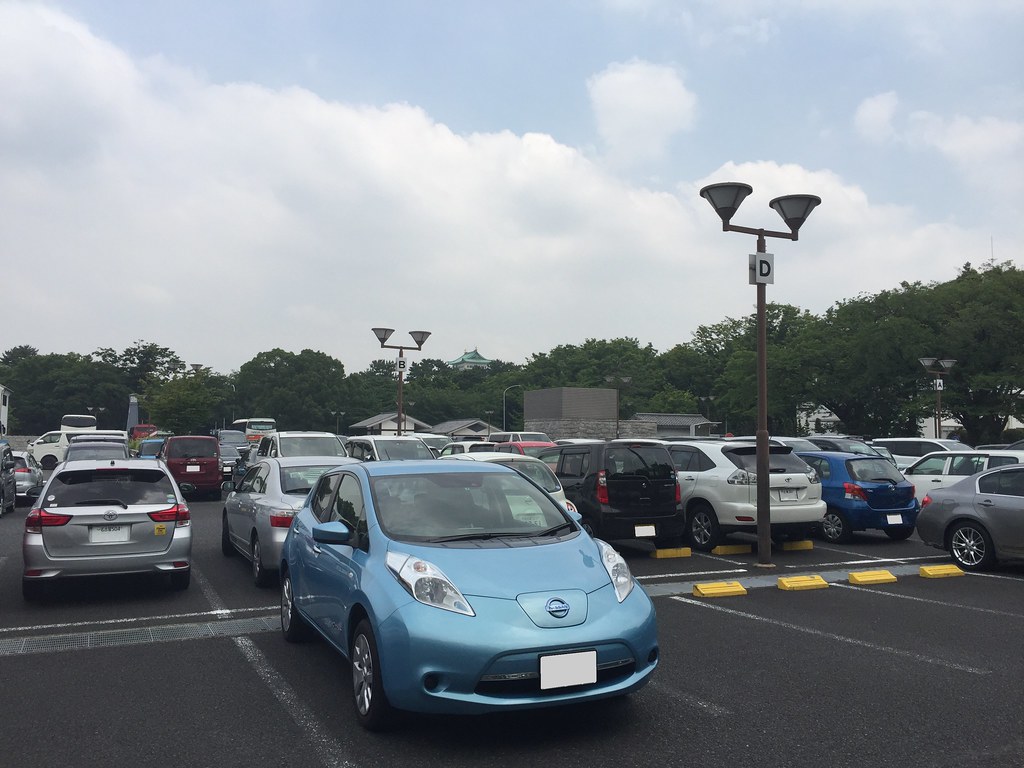 天空の鳥居へ車で行った時の駐車場