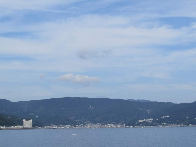湯河原の景色 熱海