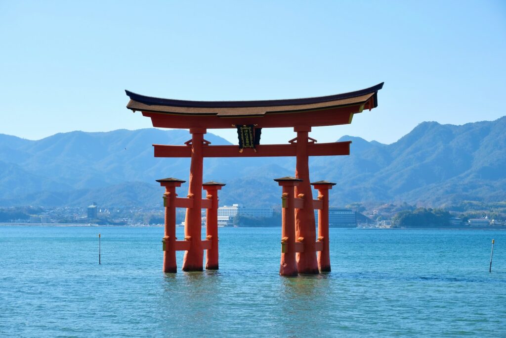 世界遺産に登録されている厳島神社