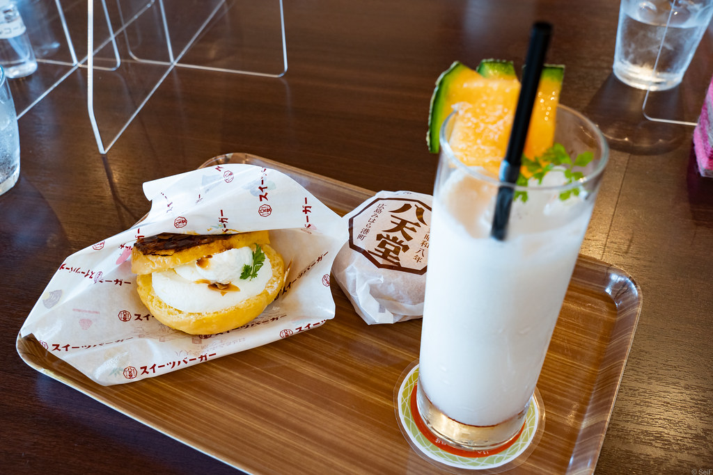 八天堂カフェリエで楽しむスイーツ