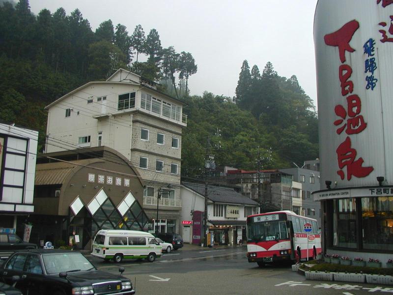 下呂温泉の街並み