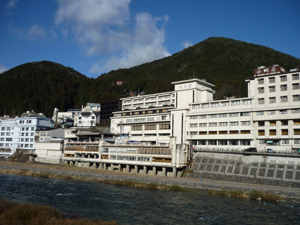 下呂温泉にある旅館