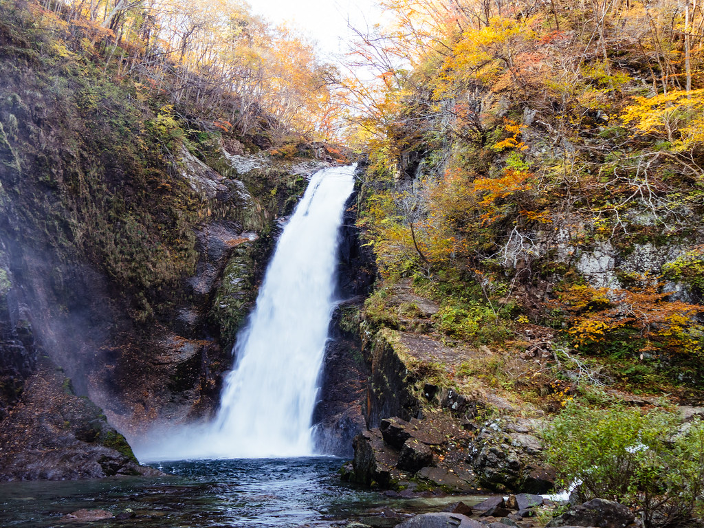 秋保大滝と自然