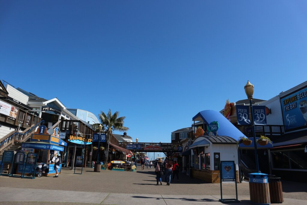 サンフランシスコの乗り継ぎ観光でおすすめのフィッシャーマンズワーフ