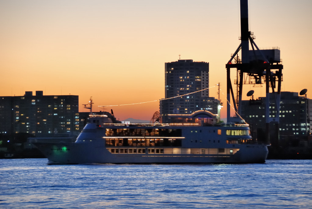 東京湾の夜景クルーズ
