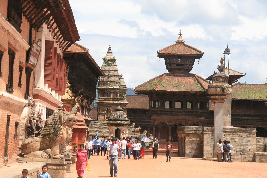 ゆったりとした雰囲気で観光できるバクタプルの古都